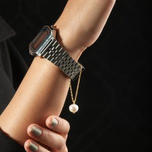 اویز ساعت بامروارید