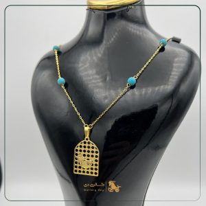 گردنبند مرغ آمین با زنجیر